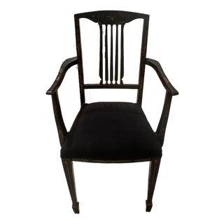 Antique Chinoiserie ArmChair in Excellent Condition For Sale
