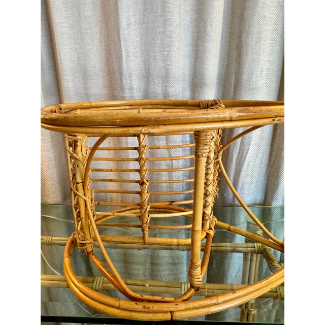 1960s Franco Albini Style Childs Rocking Chair For Sale - Image 5 of 9
