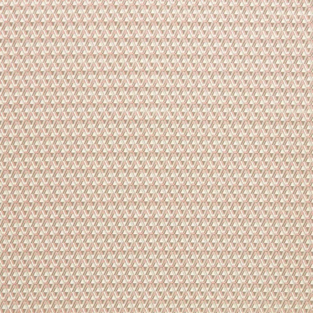 Zoffany Domino Diamond Fabric in Rose Quartz For Sale