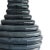 Decorative table lamp Ridge detail with Amalfi glaze finish Gold leaf base Ivory microfiber drum shade Socket: 1 - 150W...