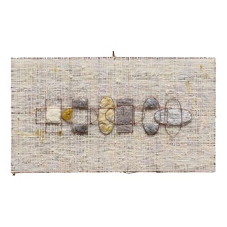 Organic Modern Tapestry in Hand-Spun and Crafted Wool from M. Dombrowsky, 2026 For Sale