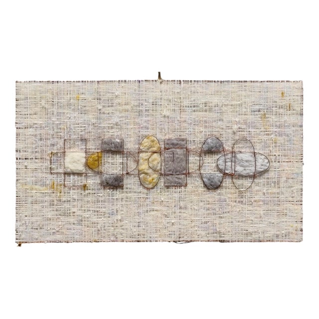 Organic Modern Tapestry in Hand-Spun and Crafted Wool from M. Dombrowsky, 2026 For Sale