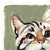 2020s Fascinating Feline - Original Expressive Cat Portrait Acrylic and Pencil Art For Sale - Image 5 of 6