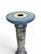 Vintage Italian Polychrome Faience Ceramic Pedestal Column For Sale In West Palm - Image 6 of 7