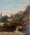 19th C. Parisian Landscape Oil Painting, Gesso Frame For Sale - Image 4 of 9