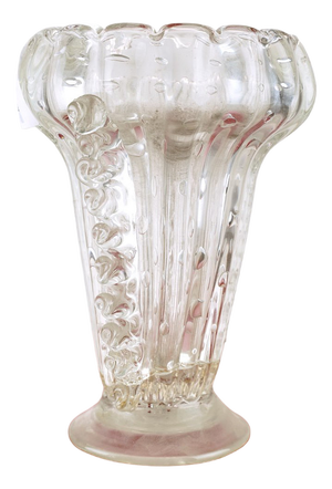 Murano Glass Vase attributed to Seguso
