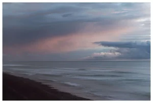 Mo Gambill Pastel Cloud and Ocean Landscape Photograph