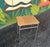 A truly unique school desk with great character. Produced by Columbia, comprised of a chrome frame and a durable laminate...