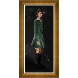 Parthenia Canvas - Hand Embellished Framed Art by Dana Gibson For Sale