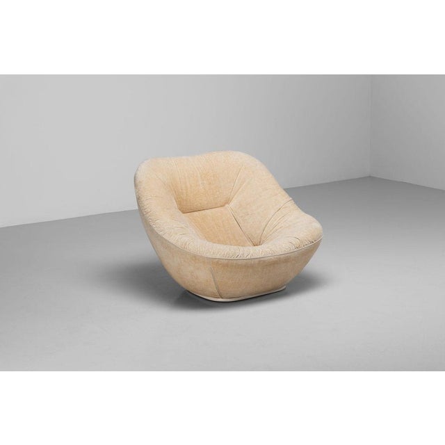 Beige F500 Lounge Chair by Pierre Paulin for Artifort, Netherlands, 1975 For Sale - Image 8 of 18