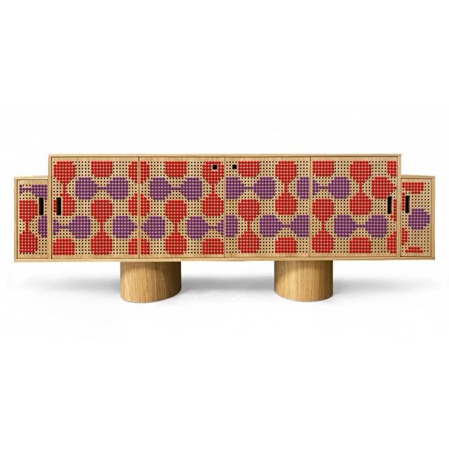 Chiodino Sideboard by Giorgia Bevilacqua and Marika Lamarina for Fabbro Arredi For Sale - Image 6 of 8