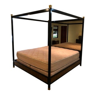 1980s Henredon King Canopy Bed For Sale