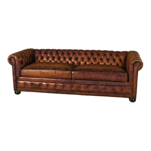 Contemporary Chesterfield Leather Sofa