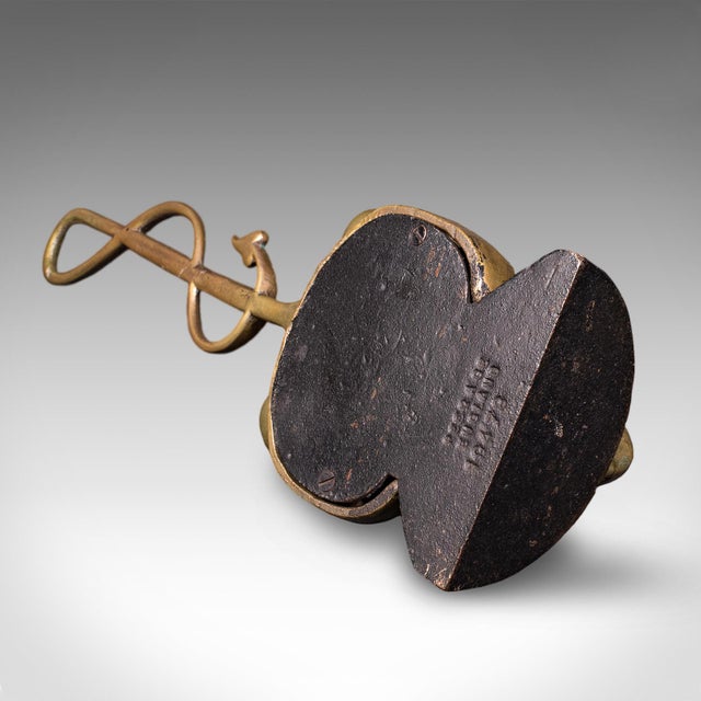 Antique Fox Head Doorstop, English, Brass, Country House Door Keeper, Circa 1920 For Sale - Image 12 of 12