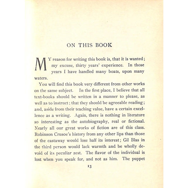 White "On Yachts and Yacht Handling" 1901 Day, Thomas Fleming For Sale - Image 8 of 10