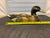 Brown Wooden Bird Factory Mallard Drake Duck Decoy Hand Carved 1986 P. Korman Signed For Sale - Image 8 of 10