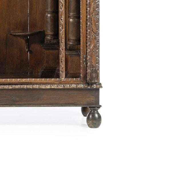 Oratory Cabinet in Chesnut, 19th Century For Sale - Image 5 of 6