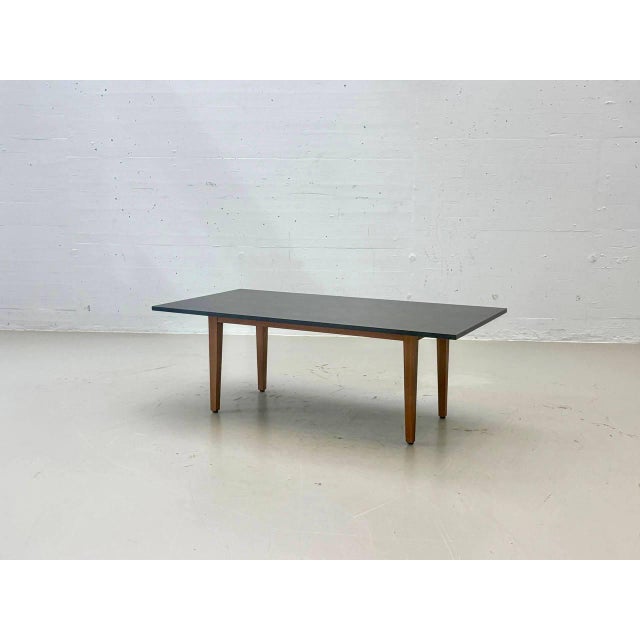Modern Dining Table in Black Ash with Wooden Frame, 1960s For Sale - Image 13 of 15