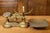 Metal English Brass Scale with Deep Weighing Pan from the 20th Century For Sale - Image 7 of 9