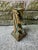 Metal 1960s Brutalist Solid Bronze Double Candle Holder For Sale - Image 7 of 16
