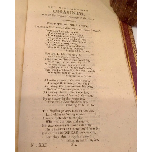 Book, a Binding Boxiana, London, 1812 For Sale In West Palm - Image 6 of 13