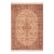 Floral 1990's Medallion Pak-Persian Beige/Brown Wool Rug - 6'2'' X 9'3'' For Sale