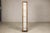 Vintage Tall Japanese Shoji Style Floor Lamp with Rice Paper Panels For Sale - Image 9 of 16