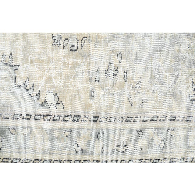 1970s Vintage Persian Handmade Wool Cotton Area Rug For Sale - Image 11 of 11