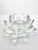 Shannon Crystal Godinger Large Faceted Crystal Lotus Pillar Candle Holder 8 3/4” Good condition. No chips, cracks, or...