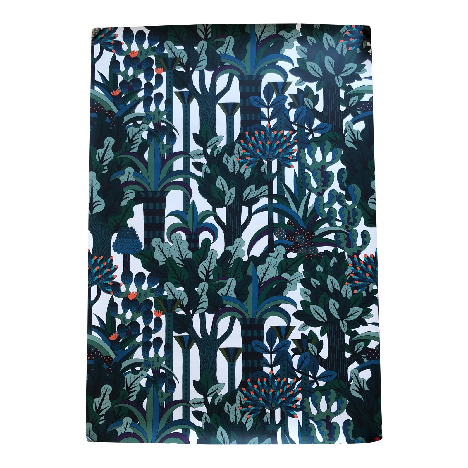 HermÃ¨s Jardin d'Osier Wallpaper | Chairish
