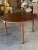 Late Victorian French Drop-Leaf Oak Dining Table For Sale - Image 4 of 13
