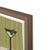 DESCRIPTION: Sally the Martini by Willa Heart in Walnut Frame, Mini Art Print This is a print of a handmade fabric...