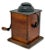 Unusual Antique American Cast Iron & Wood Hand Crank Coffee Grinder - Circa Late 19th Century For Sale In Boston - Image 6 of 18