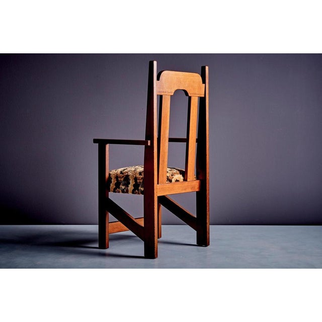 Wood Handcrafted Redwood Dining Chairs, 1960s, Set of 2 For Sale - Image 7 of 11