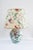 Hollywood Regency Large Hollywood Regency Floral Porcelain Table Lamp from Porcelaine de Paris, 1970 For Sale - Image 3 of 10