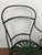 Metal Francois Carre Iron Sunburst Garden Chairs, Set of Four For Sale - Image 7 of 18