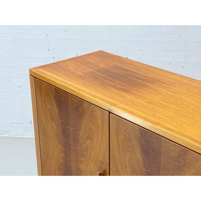 Wood Brown Walnut Sideboard, 1950s For Sale - Image 7 of 18