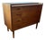 Danish Teak Dressing Table with Mirror, 1950s For Sale