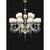Collection dubai chandelier, metal and crystal, ncs 456/oro by jago dimensions: d 120 x h 120 cm. Materials: metal,...