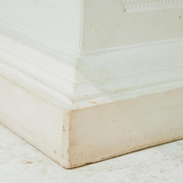 Glass Glass and Concrete Coffee Table For Sale - Image 7 of 17