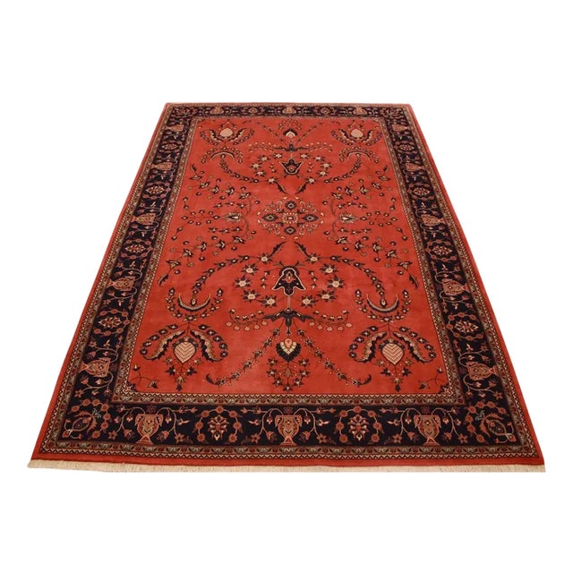 Middle Eastern Hand-Knotted Sarough Rug For Sale