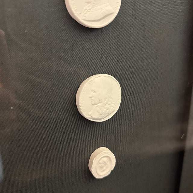 Traditional Restoration Hardware 19th C. European Intaglios Reproduction #2, Framed For Sale - Image 3 of 12