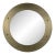 NOIR Clay Mirror, Large, Metal with Brass Finish For Sale