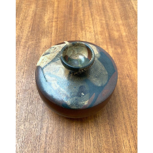 Ceramic Mid-Century German Studio Pottery Bowl and Cover from Till Sudeck, 1960s For Sale - Image 7 of 18