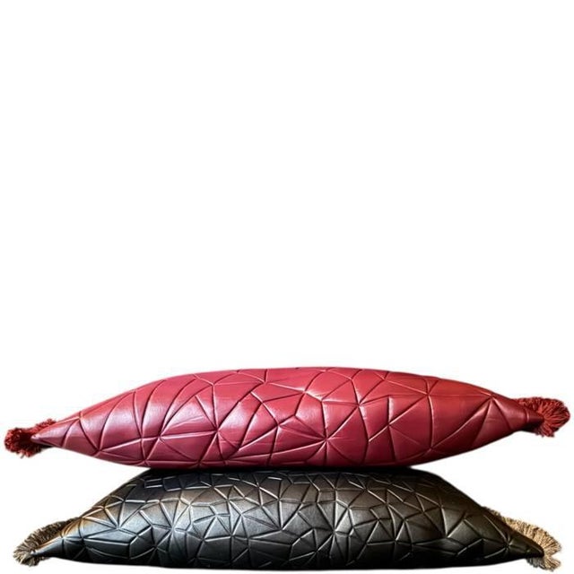 Contemporary Sioned Cushion by Sohil Design For Sale - Image 3 of 6