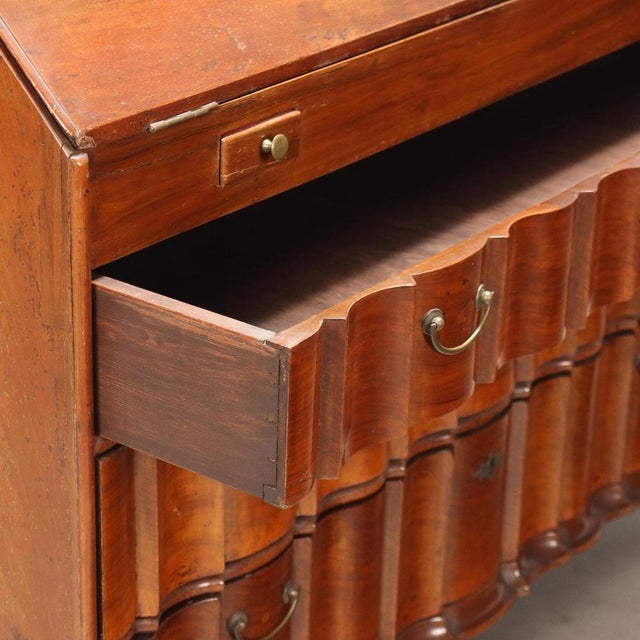Early 20th Century Walnut Trumeau For Sale - Image 11 of 16