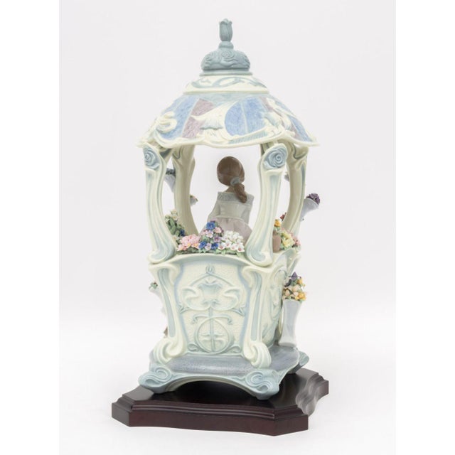 Lladro "Gazebo in Bloom" Porcelain Figurine For Sale - Image 10 of 18