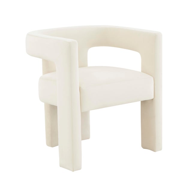 A sculptural work of art, the Sloane chair is a true showstopper. Upholstered in sumptuous velvet and filled with plush...