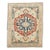 Early 21st Century Turkish Blue & Red Fine Woven Oushak Rug For Sale