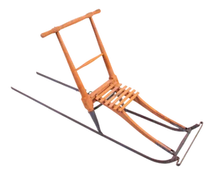 Vintage Norwegian Push Sled